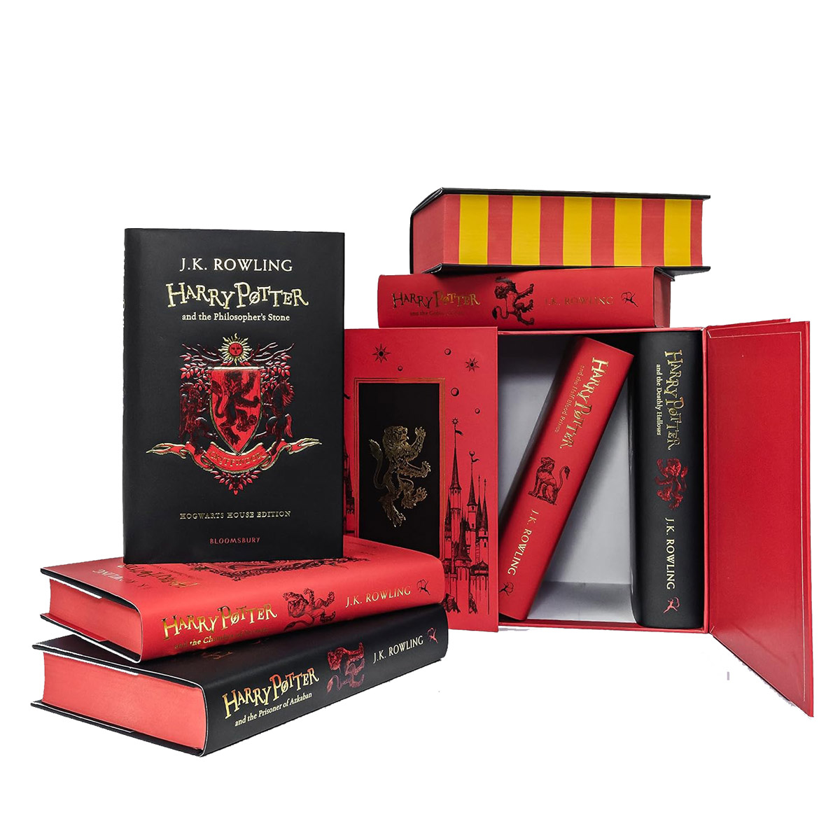 Harry Potter Gryffindor House Editions Hardback Box Set