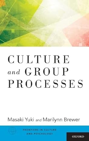 Culture and Group Processes (Frontiers in Culture and Pyschology)