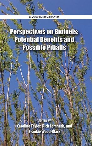 Perspectives on Biofuels: Potential Benefits and Possible Pitfall (ACS Symposium)