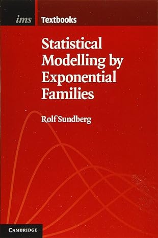 Statistical Modelling by Exponential Families