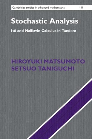 Stochastic Analysis: ItO and Malliavin Calculus in Tandem