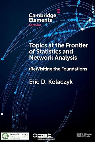 Topics at the Frontier of Statistics and Network Analysis : (Re)Visiting the Foundations