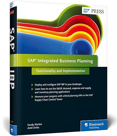 SAP Integrated Business Planning : Functionality and Implementation