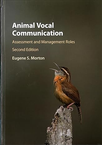 Animal Vocal Communication : Assessment and Management Roles