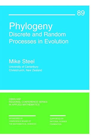 Phylogeny: Discrete and Random Processes in Evolution