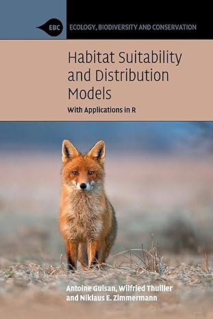 Habitat Suitability and Distribution Models