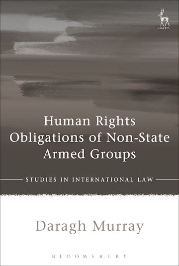 Human Rights Obligations of Non-State Armed Groups