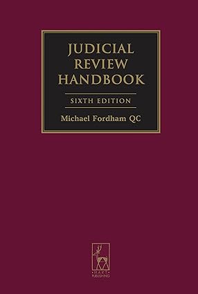 Judicial Review Handbook