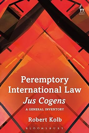 Peremptory International Law - Jus Cogens : A General Inventory