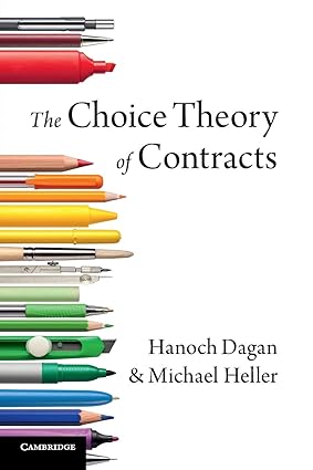 The Choice Theory of Contracts