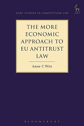 The More Economic Approach to EU Antitrust Law