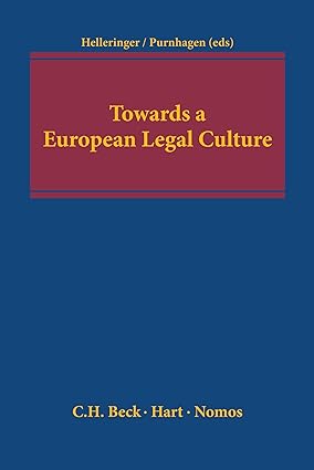 Towards a European Legal Culture