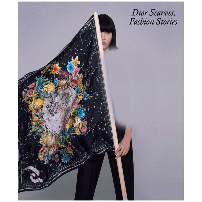 Dior Scarves. Fashion Stories.